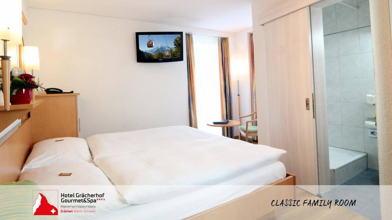 Lifestyle & Spa Hotel Graecherhof Grächen Exteriér fotografie